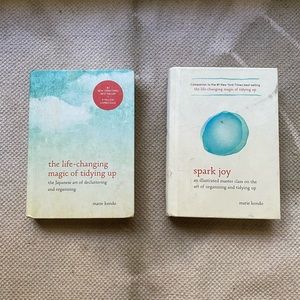 Spark Joy and The Life-Changing Magic of Tidying Up by Marie Kondo